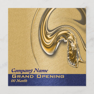 Zakelijke opening, lancering, functie, partij kaart