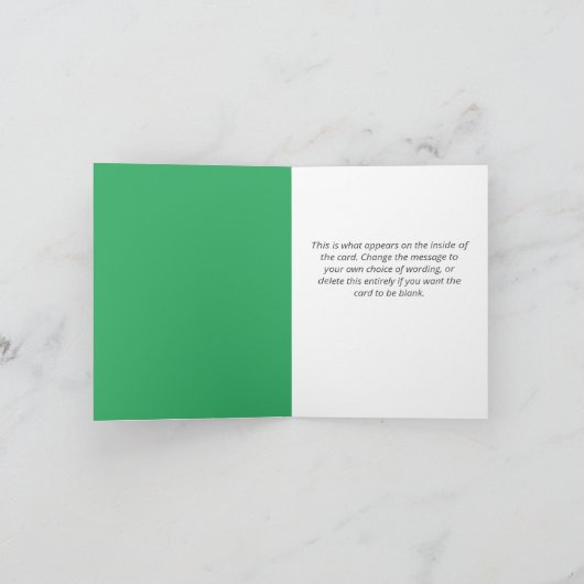 Zakelijke organisatie Snowman Company kerst Kaart (Binnen)