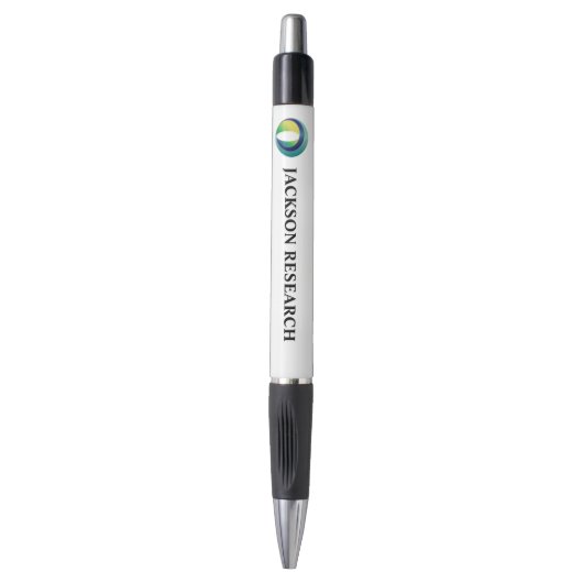 Zakelijke pen met logo (Voorkant Verticaal)