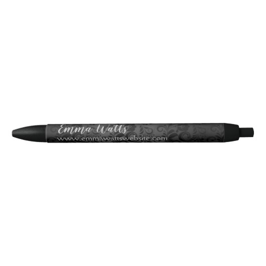 Zakelijke pennen - Zwart-witte handtekening (Voorkant)
