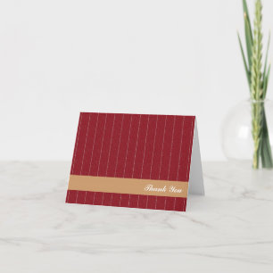 Zakelijke pinstripes maroon bruin op maat bedankt