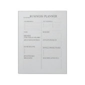 Zakelijke planner notitieblok | Productiviteit & d (Linkerzijde)