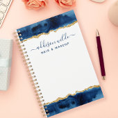 Zakelijke planning voor Navy Blue en Gold Waterver Planner