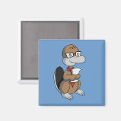 Zakelijke Platypi Magnet (Voorkant / Achterkant)