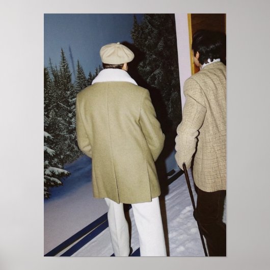 Zakelijke praatjes poster (Voorkant)