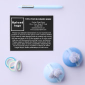 Zakelijke producten of diensten op Black Flyer (Enkel)