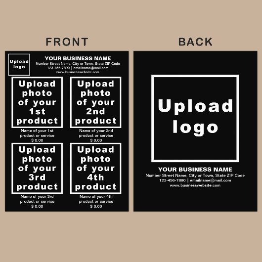 Zakelijke producten of diensten op Black Flyer