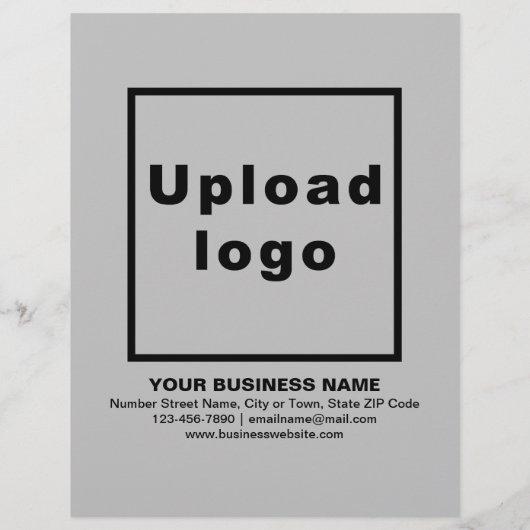 Zakelijke producten of diensten op Gray Flyer (Achterkant)