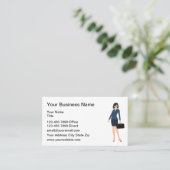 Zakelijke professionele Visitekaartjes (Staand voorkant)