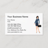 Zakelijke professionele Visitekaartjes (Voorkant)