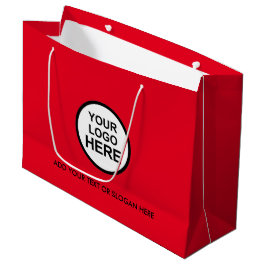 Zakelijke Promotie | Aangepaste Logo Winkel Grote Groot Cadeauzakje