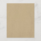 Zakelijke Promotie Beauty Haar Nail Make-up Kraft Flyer (Achterkant)