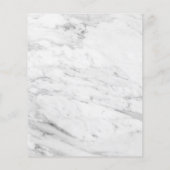 Zakelijke Promotie Beauty Haar Nail Salon Marmer Flyer (Achterkant)