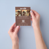 Zakelijke promotie Beauty Hair Nail Terracotta Flyer (Hand)