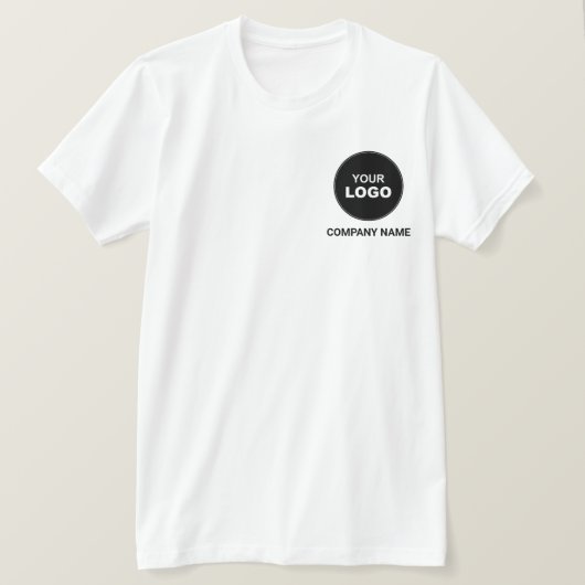 Zakelijke promotie Logo gepersonaliseerd T-shirt (Design voorkant)