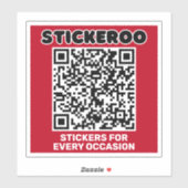 Zakelijke Promotie QR Code Car Decal Sticker (Vel)