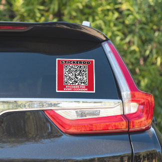  Zakelijke Promotie QR Code Car Decal Sticker