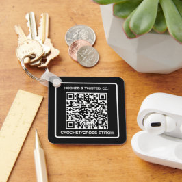 Zakelijke Promotie QR Code Sleutelhanger