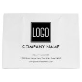 Zakelijke promotie | Uw Logo Groot Cadeauzakje (Voorkant)