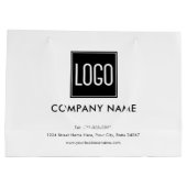 Zakelijke promotie | Uw Logo Groot Cadeauzakje (Achterkant)