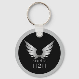 Zakelijke promotie Uw Logo van het Bedrijf Sleutelhanger