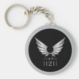 Zakelijke promotie Uw Logo van het Bedrijf Sleutelhanger