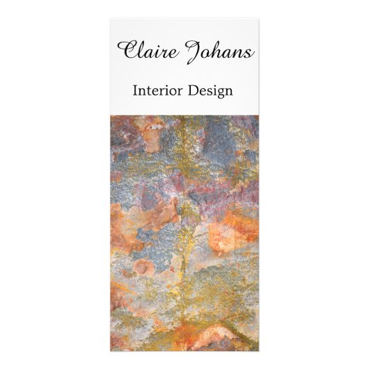 Zakelijke promoties - Goud Reclamekaart (Voorkant)