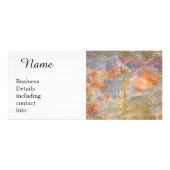 Zakelijke promoties - Goud Reclamekaart (Achterkant)