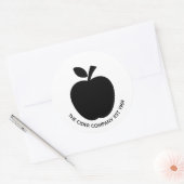 Zakelijke promotietekers - de cider Company Ronde Sticker (Envelop)