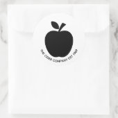 Zakelijke promotietekers - de cider Company Ronde Sticker (Tas)