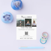 Zakelijke promotionele yoga instructeur meditatie flyer (Enkel)