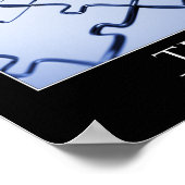 Zakelijke puzzel - Poster (Hoek)