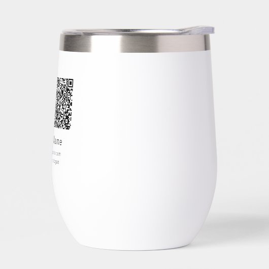 Zakelijke QR-code Wit (Links)