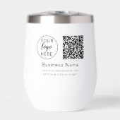 Zakelijke QR-code Wit (Voorkant)