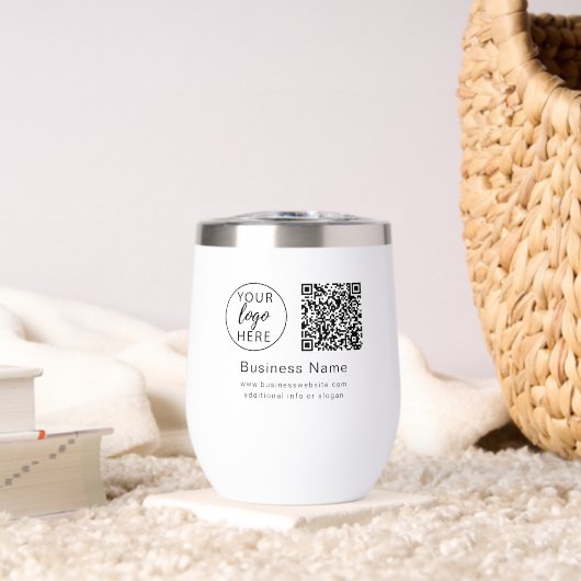 Zakelijke QR-code Wit (Woonkamer (Gedraaid) )