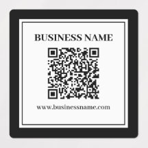 Zakelijke QR-code | Zwart & Wit