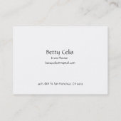 Zakelijke QR-codeset, 3,5' x2,0', 100pack Visitekaartje (Achterkant)