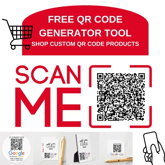 ZAKELIJKE QR-CODETEKEN - GEBRUIK GRATIS GENERATOR  BRIEFKAART