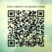 Zakelijke raamstickers raamsticker (Vel 3)