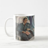 Zakelijke reizen uit het verleden, lezen in het vl koffiemok (Links)