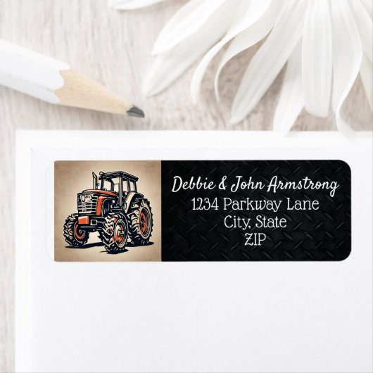 Zakelijke retourzending van de Boerderij voor Zwar Etiket (Insitu)