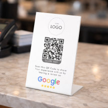 Zakelijke Review op Google QR-codebeoordeling