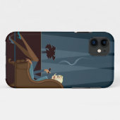 Zakelijke rokerroker Cigar Case-Mate iPhone Case (Achterkant (horizontaal))