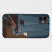 Zakelijke rokerroker Cigar Case-Mate iPhone Case (Achterkant (horizontaal))