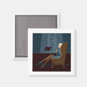 Zakelijke rokerroker Cigar Magneet (Voorkant / Achterkant)