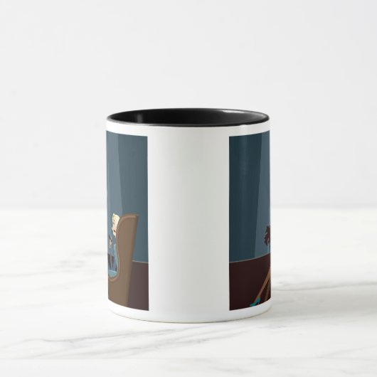 Zakelijke rokerroker Cigar Mok (Midden)