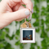 Zakelijke rokerroker Cigar Sleutelhanger (Hand)