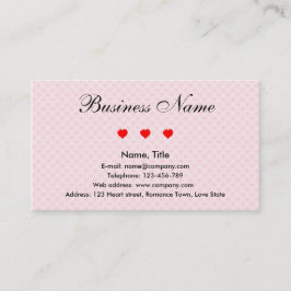 Zakelijke Romance Visitekaartje