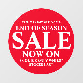 Zakelijke signalisatie voor winkelwinkelwinkelwink raamsticker (Vel)