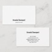 Zakelijke sjabloon 7 visitekaartje (Voorkant / Achterkant)